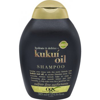 OGX hydratační šampon proti krepatosti kukui olej 385 ml