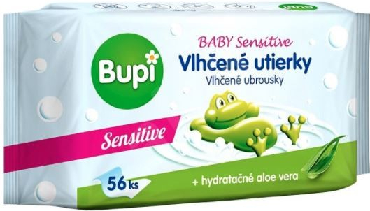 Bupi Sensitive vlhčené ubrousky 72 ks od 52 Kč - Heureka.cz