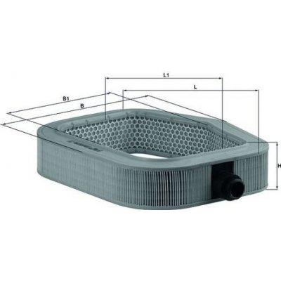 Vzduchový filtr KNECHT LX 990 – Hledejceny.cz