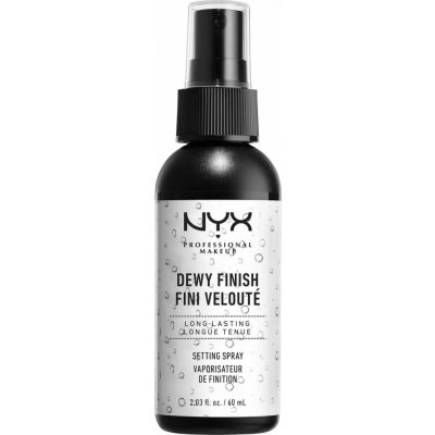 NYX Professional Make-up Setting Spray Dewy fixační sprej 02 Dewy Finish Long Lasting 60 ml – Zboží Mobilmania