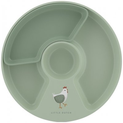 MEPAL DĚTSKÝ DĚLENÝ TALÍŘ MEPAL, MIO 200 MM, LITTLE DUTCH - FARMA – Zboží Mobilmania