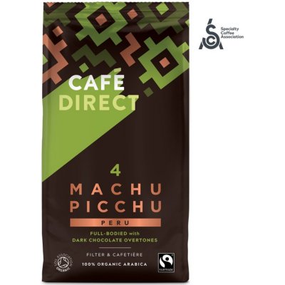 Cafedirect BIO Káva Machu Picchu mletá 227 g – Hledejceny.cz