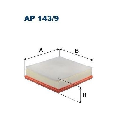 FILTRON vzduchový filtr AP 143/9 – Hledejceny.cz