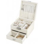 Amparo Miranda šperkovnice Isabela bílá – Zboží Mobilmania