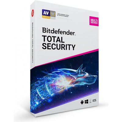 Bitdefender Total Security 2020 10 lic. 3 roky update (EL11913010) – Hledejceny.cz