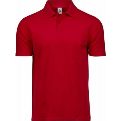 Vysoce kvalitní organická pánská polokošile Tee Jays Červená TJ1200
