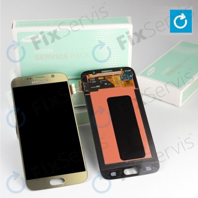 LCD Displej + Dotykové sklo Samsung Galaxy S6 G920F - originál – Zboží Mobilmania