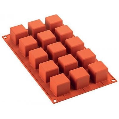 Silikomart Silikonová forma kostky 3,5x3,5x3,5cm 630ml – Zboží Mobilmania