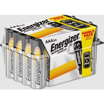 Energizer Alkaline Power Family Pack AAA 24 ks EC005 – Zboží Mobilmania