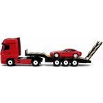 Rastar Kamion 2v1 Mercedes-Benz Actros + AMG GT3 červená RTR 1:24 – Hledejceny.cz