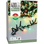 Koopman LED světelný řetěz 400 LED červená/tp.bílá/zelená, IP 44, zelený 11 m – Hledejceny.cz
