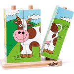 Woody 93055 Kubus navlékací domácí zvířata – Zboží Dáma