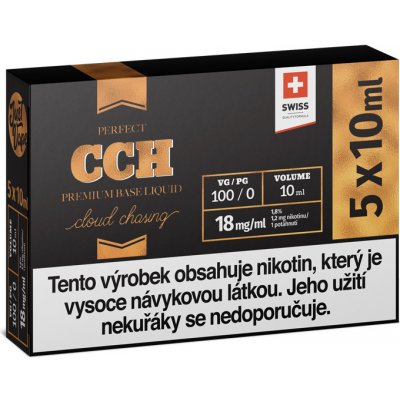 JustVape nikotinový booster CCH VG100 18mg 5x10ml – Zbozi.Blesk.cz