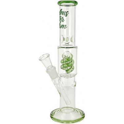 Amsterdam Skleněný bong s perkolací Green 29 cm – Hledejceny.cz