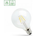 Spectrum LED filament žárovka G125 E27 8W 1000 lm 2700K – Hledejceny.cz