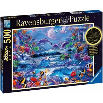 Ravensburger Svítící Magický úplněk 500 dílků