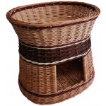 HRADIL Proutěný pelíšek domek pro kočky 50 x 40 x 47 cm – Hledejceny.cz