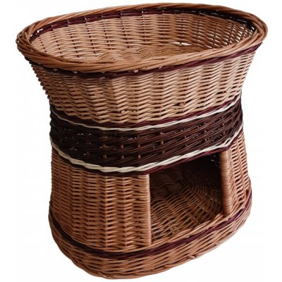 HRADIL Proutěný pelíšek domek pro kočky 50 x 40 x 47 cm – Hledejceny.cz