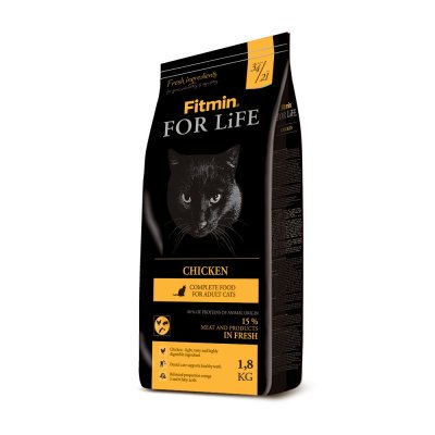 Fitmin For Life Cat Chicken 1,8 kg