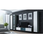 Cama VIGO 17 šedo bílý lesk – Zboží Mobilmania