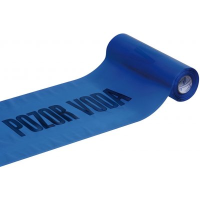 Anticor Fólie s potiskem 613 POZOR VODA 220 mm x 20 m, modrá 6132220020620 – Hledejceny.cz