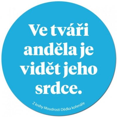 Dědek kořenář Magnetka Tvář Anděla – Zboží Mobilmania