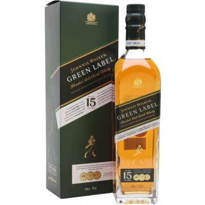 Johnnie Walker Green Label 43% 0,7 l (karton) – Hledejceny.cz