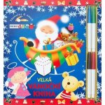 Velká Vánoční kniha -- Namaluj a smaž - Brenda Apsley – Hledejceny.cz