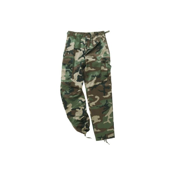 Army a lovecké kalhoty a šortky Kalhoty Mil-tec Ranger BDU US woodland