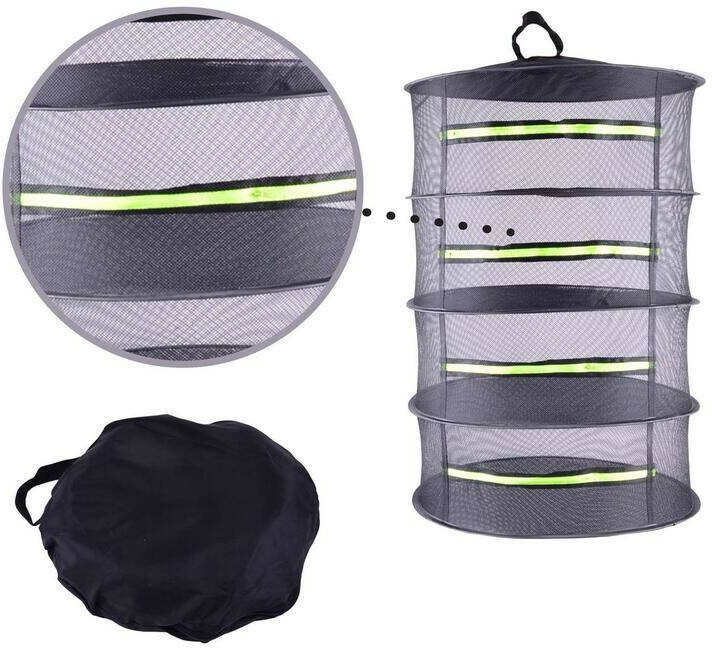 SKVELER Síť na sušení kruhová 58 cm, 4-patrová 15900426