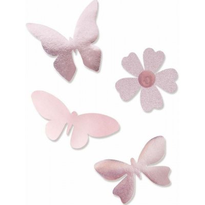 Sizzix BIGZ A4 Motýlci a květ vyřezávací šablon – Zboží Dáma