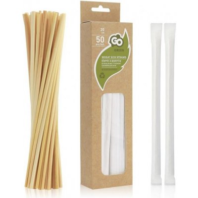 GoGreen Brčko z pšenice 20 cm 50 ks – Sleviste.cz