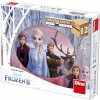 Dřevěná hračka Dino kostky Frozen II 12 ks