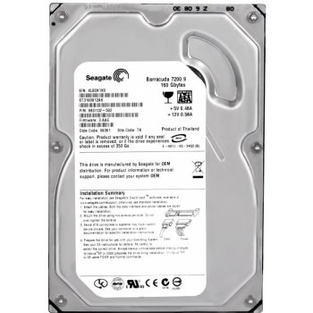 Seagate 7200.9 160GB, 8MB, 7200rpm, ST3160812A