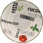 HIT Talíř na těstoviny 27 cm zelený okraj HT-27020606 – Zboží Mobilmania