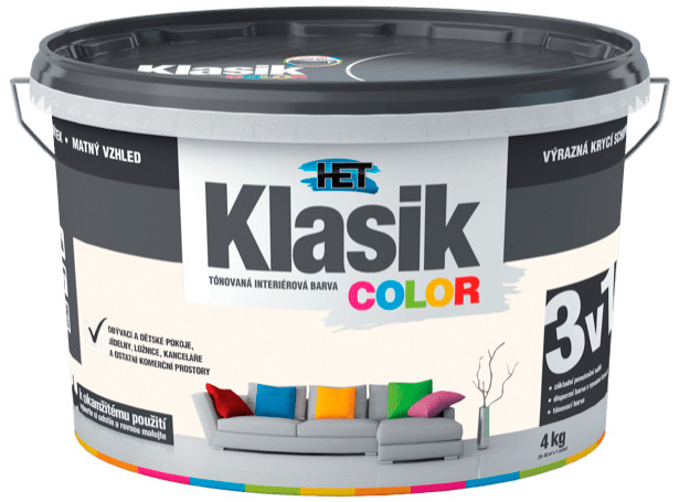 Het Klasik Color - KC 228 béžový mandlový 4 kg