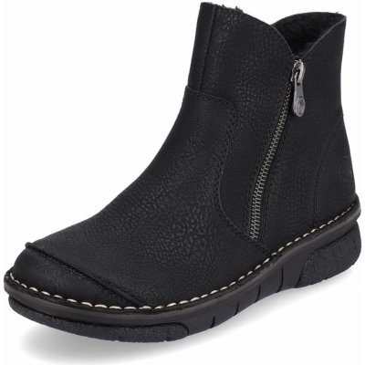 Rieker dámská kotníková obuv 73357-00 černá – Sleviste.cz