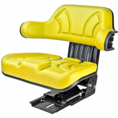 Dema Sedadlo s opěrkou STAR 10 žluté 52598D – Zboží Dáma