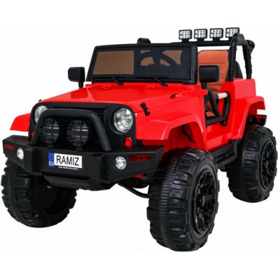 RKToys Jeep All Terrain elektrické auto červená – Zboží Mobilmania