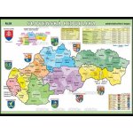 nakladatelství Kupka Slovenská republika - administrativní mapa XXL (140x100 cm) – Hledejceny.cz