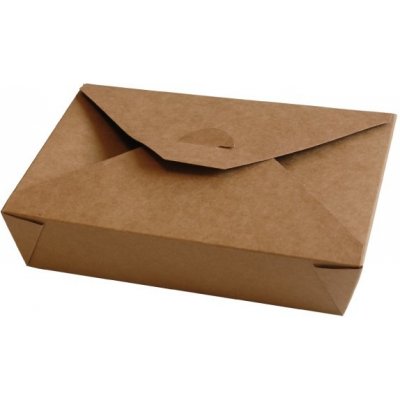 Sving Papírový menu box 1000 ml, hnědý – Zboží Mobilmania