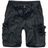 Pánské kraťasy a šortky Brandit Pure vintage shorts černé