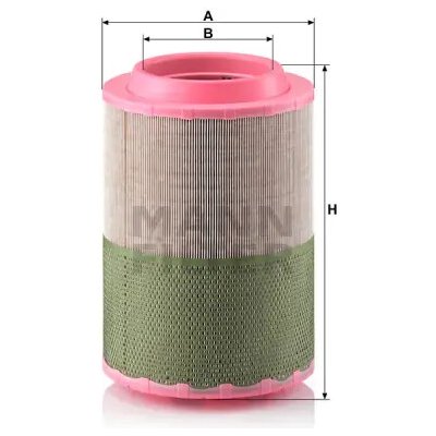 MANN FILTER Vzduchový filtr C 25 740 – Hledejceny.cz