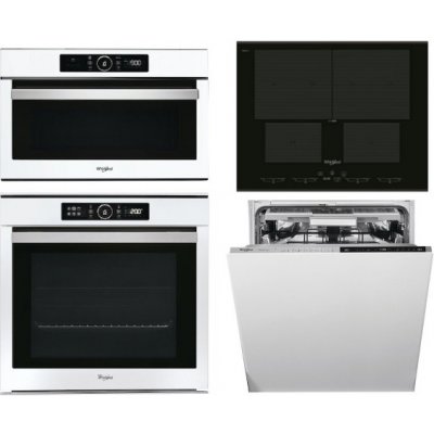 Set Whirlpool AKZM 8480 WH + AMW 730 WH + SMO 654 OF/BT/IXL + WIP 4O33N PLE S