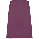 Premier Workwear Pracovní zástěra středně dlouhá PR151 Aubergine Pantone 5115 70x50cm – Hledejceny.cz
