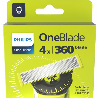 Philips OneBlade 360 QP440/50 4 ks – Zbozi.Blesk.cz