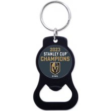 Přívěsek na klíče Fanatics Vegas Golden Knights 2023 Stanley Cup Champions Bottle Opener Key Ring