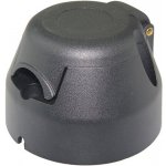 Elta zásuvka tažného zařízení, 7 pólů, kovová včetně zadního gumového těsnění – Sleviste.cz