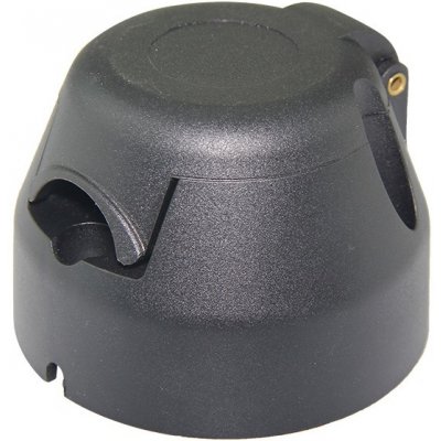 Elta zásuvka tažného zařízení, 7 pólů, kovová včetně zadního gumového těsnění – Sleviste.cz