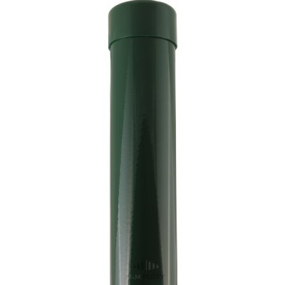Plotový sloupek zelený, průměr 48 mm, výška 240 cm